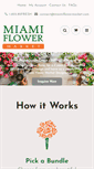 Mobile Screenshot of miamiflowermarket.com